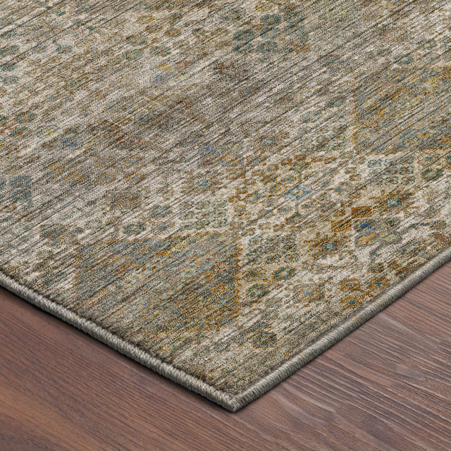 Dalyn Aristo AR1 Ivory Rug corner detail