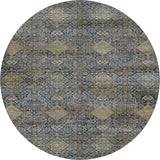 Dalyn Aristo AR1 Navy Rug round rug