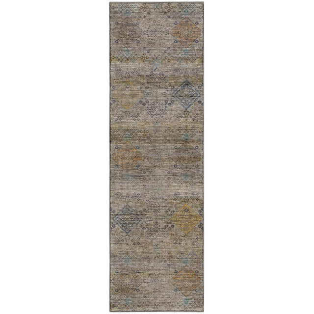 Dalyn Aristo AR1 Pewter Rug runner rug