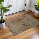 Dalyn Aristo AR1 Terracotta Rug shown in a room