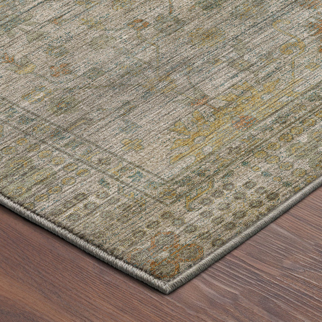 Dalyn Aristo AR2 Ivory Rug corner detail