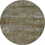 Dalyn Aristo AR2 Olive Rug round rug