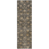 Dalyn Aristo AR3 Black Rug runner rug