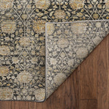 Dalyn Aristo AR3 Black Rug backing detail