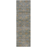 Dalyn Aristo AR3 Blue Rug runner rug