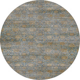 Dalyn Aristo AR3 Blue Rug round rug