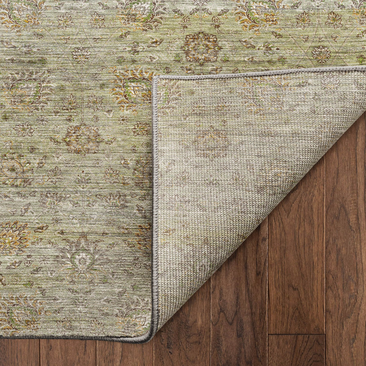Dalyn Aristo AR3 Celery Rug backing detail