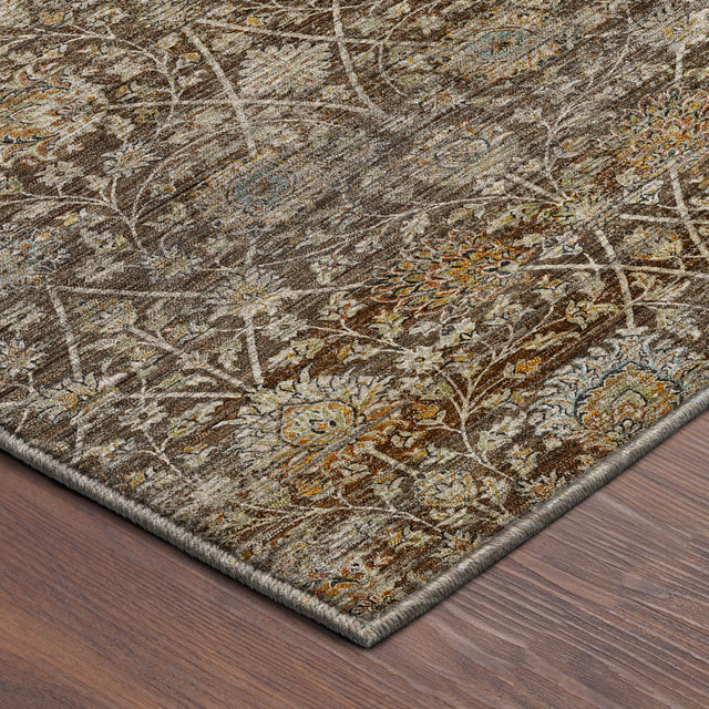 Dalyn Aristo AR3 Coffee Rug corner detail