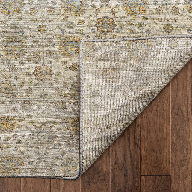 Dalyn Aristo AR3 Ivory Rug backing detail