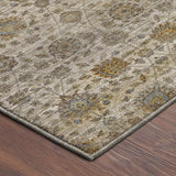 Dalyn Aristo AR3 Ivory Rug corner detail