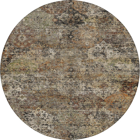 Dalyn Aristo AR4 Taupe Rug round rug