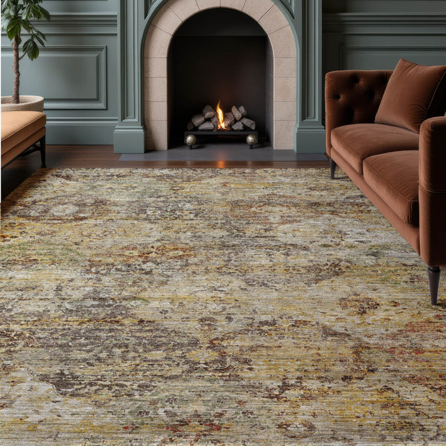 Dalyn Aristo AR4 Wheat Rug shown in a room
