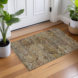 Dalyn Aristo AR4 Wheat Rug shown in a room