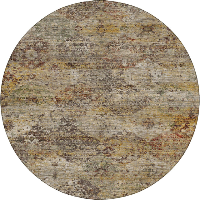 Dalyn Aristo AR4 Wheat Rug round rug