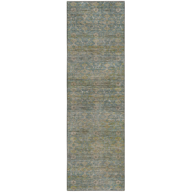 Dalyn Aristo AR5 Teal Rug runner rug