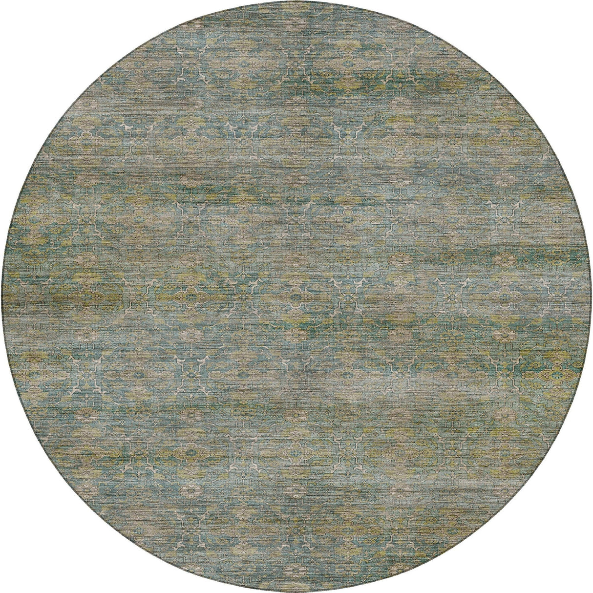 Dalyn Aristo AR5 Teal Rug round rug