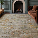 Dalyn Aristo AR6 Beige Rug shown in a room