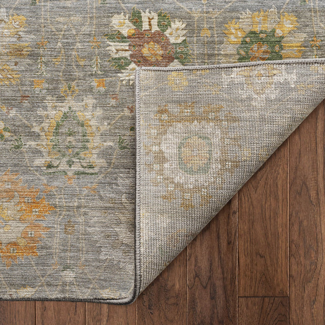 Dalyn Aristo AR6 Gray Rug backing detail
