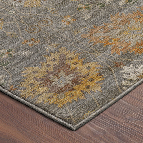 Dalyn Aristo AR6 Gray Rug corner detail