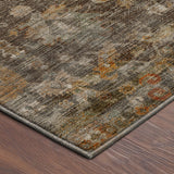 Dalyn Aristo AR7 Chocolate Rug corner detail