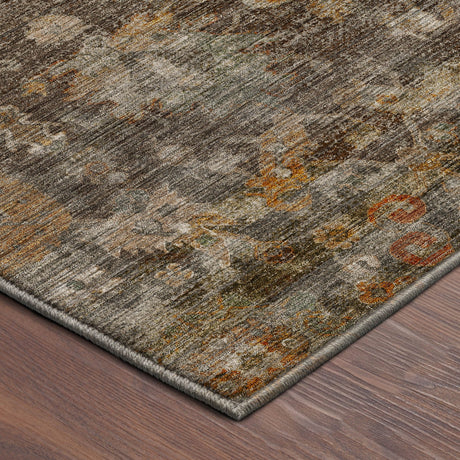 Dalyn Aristo AR7 Chocolate Rug corner detail