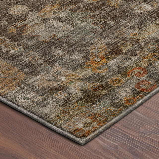 Dalyn Aristo AR7 Chocolate Rug corner detail