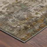 Dalyn Aristo AR7 Ivory Rug corner detail