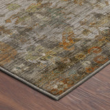 Dalyn Aristo AR7 Silver Rug corner detail