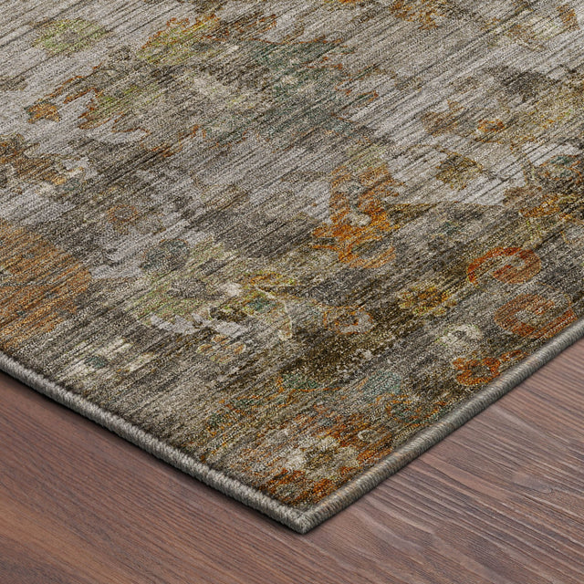 Dalyn Aristo AR7 Silver Rug corner detail