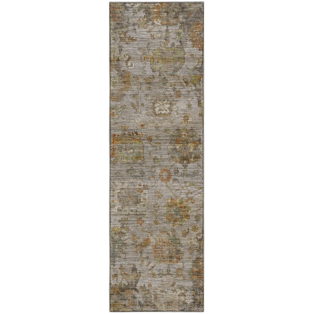 Dalyn Aristo AR7 Silver Rug runner rug