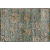 Dalyn Aristo AR7 Teal Rug rectangular rug