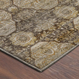 Dalyn Aristo AR8 Coffee Rug corner detail