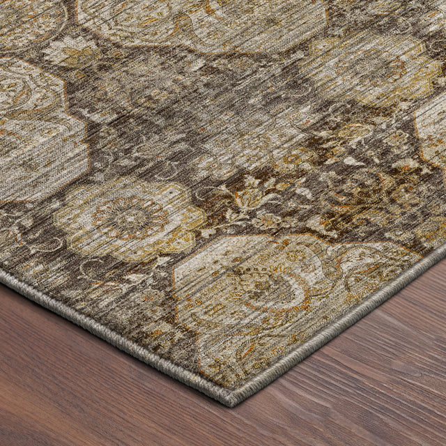 Dalyn Aristo AR8 Coffee Rug corner detail
