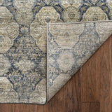 Dalyn Aristo AR8 Navy Rug backing detail
