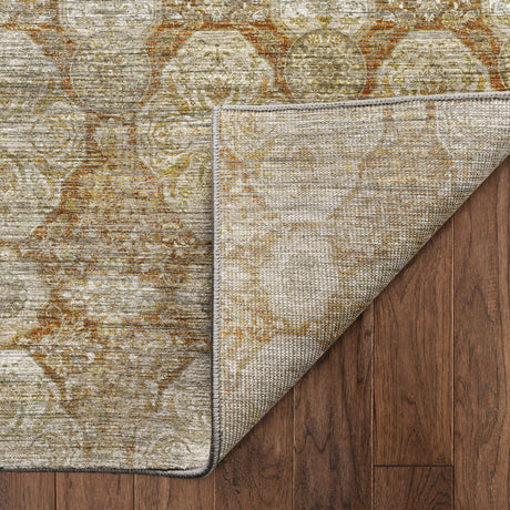 Dalyn Aristo AR8 Terracotta Rug backing detail