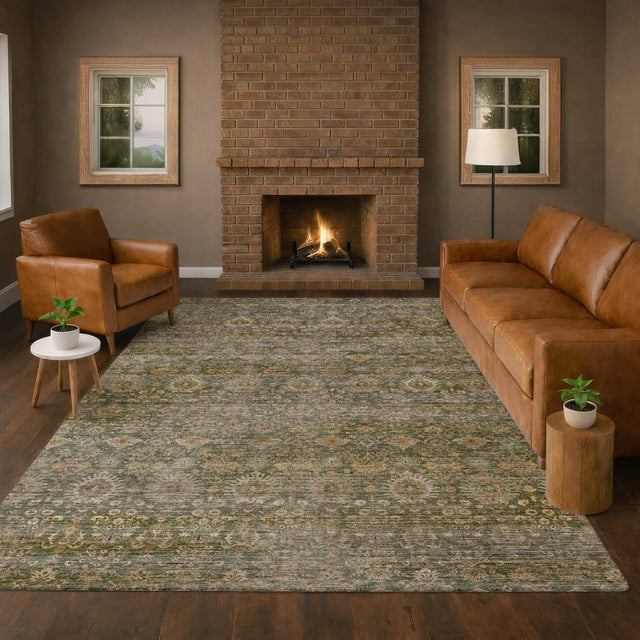 Dalyn Aristo AR9 Basil Rug shown in a room