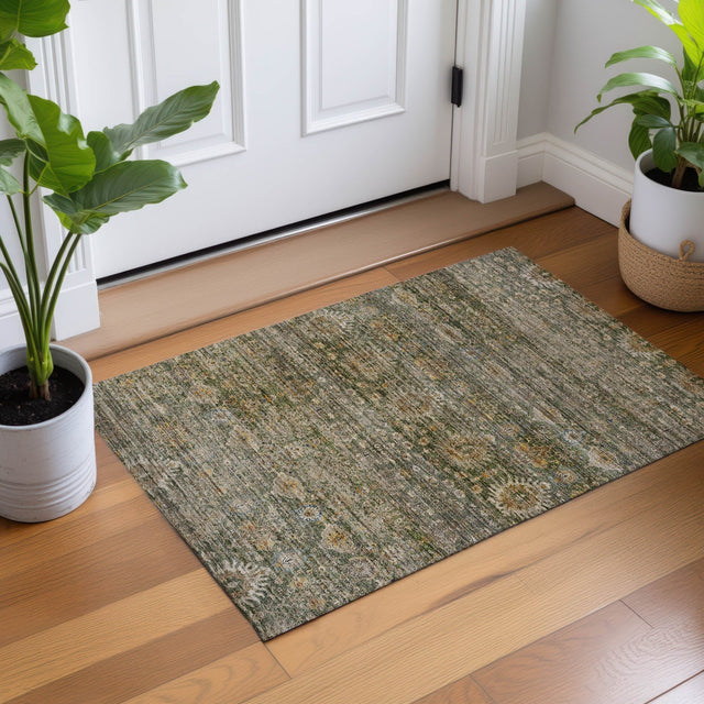 Dalyn Aristo AR9 Basil Rug shown in a room