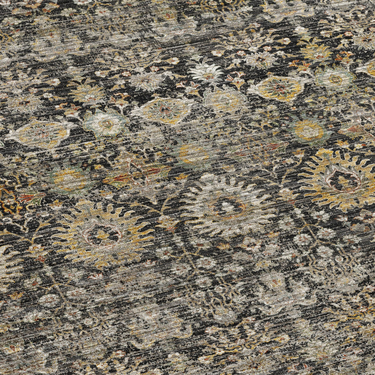 Dalyn Aristo AR9 Black Rug color swatch