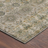 Dalyn Aristo AR9 Ivory Rug corner detail