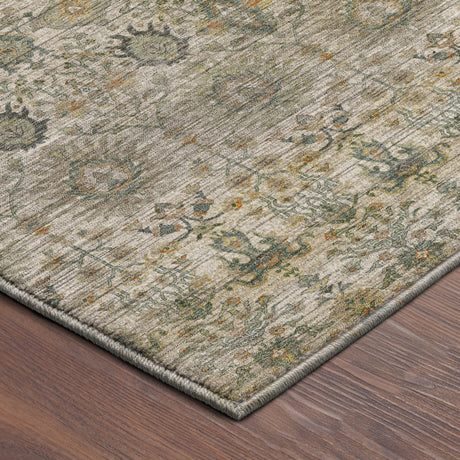 Dalyn Aristo AR9 Ivory Rug corner detail