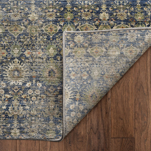 Dalyn Aristo AR9 Navy Rug backing detail
