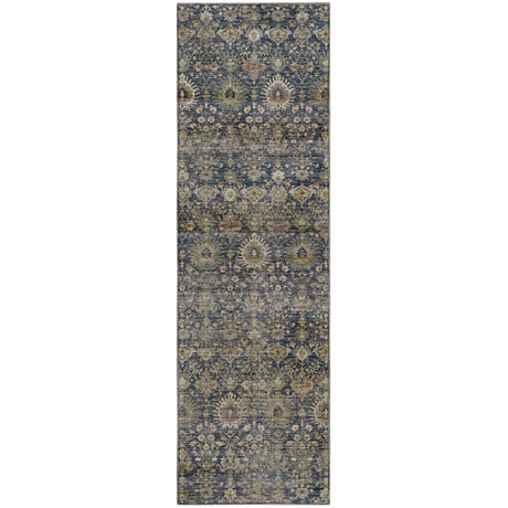 Dalyn Aristo AR9 Navy Rug runner rug
