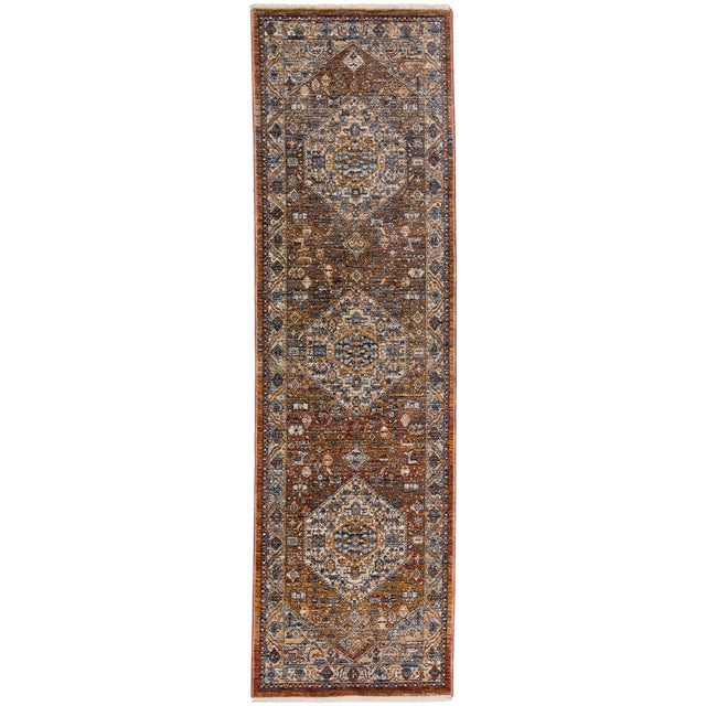Dalyn Bergama BE1 Machine Made Traditional Red Rug
