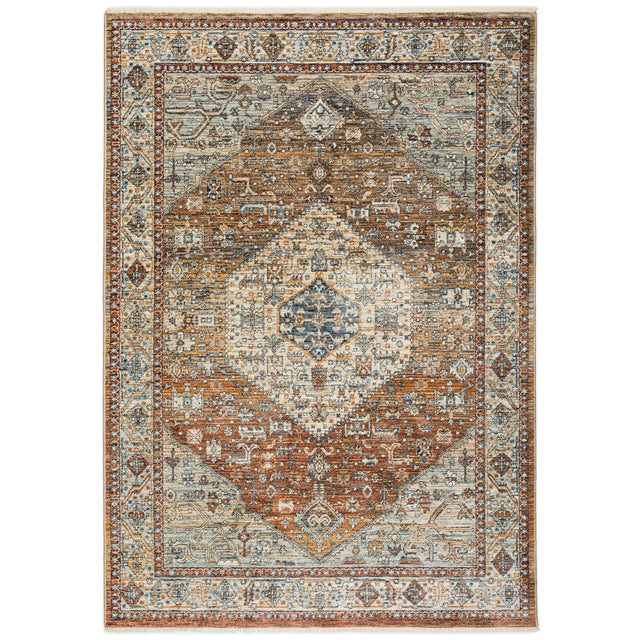 Dalyn Bergama BE1 Machine Made Traditional Red Rug