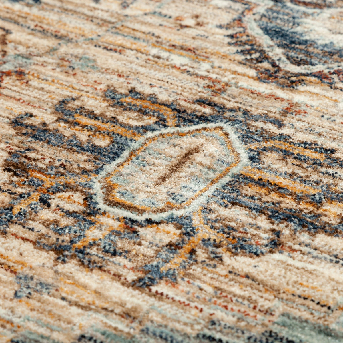 Dalyn Bergama BE2 Machine Made Traditional Blue Rug