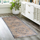 Dalyn Bergama BE3 Machine Made Traditional Blue Rug