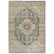 Dalyn Bergama BE3 Machine Made Traditional Blue Rug