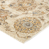 Dalyn Bergama BE5 Machine Made Traditional Ivory Rug