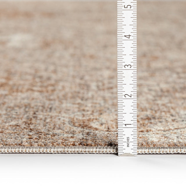 Dalyn Bergama BE6 Machine Made Traditional Brown Rug
