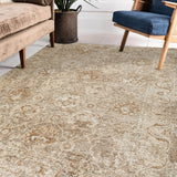 Dalyn Bergama BE6 Machine Made Traditional Brown Rug